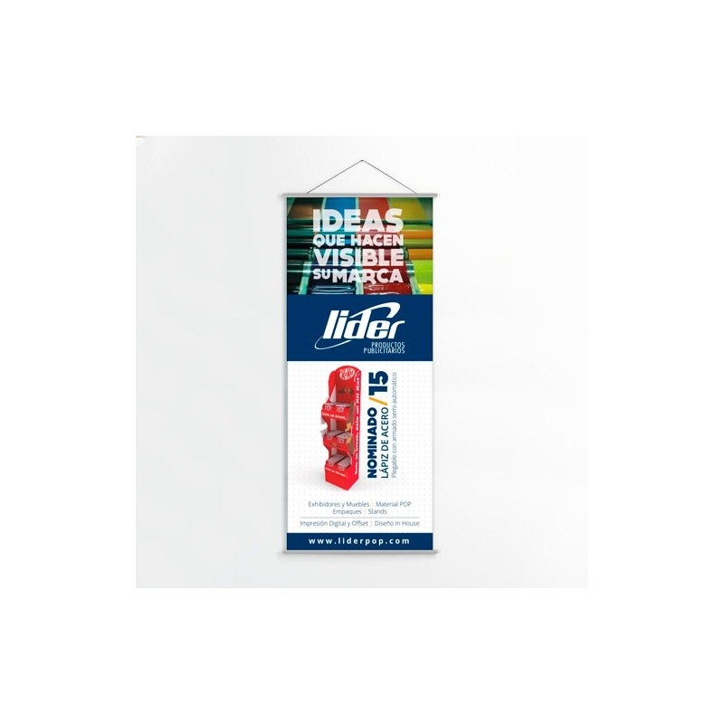 Pendones Banner 13 oz. 80x120