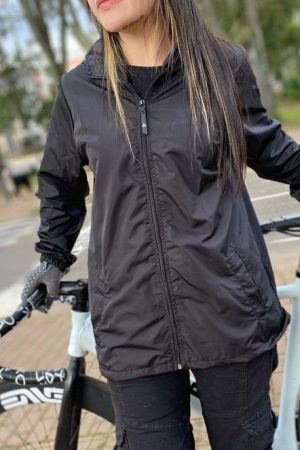 Chaquetas Rompevientos Unicolor