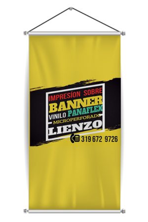 Pendón para colgar 70x100