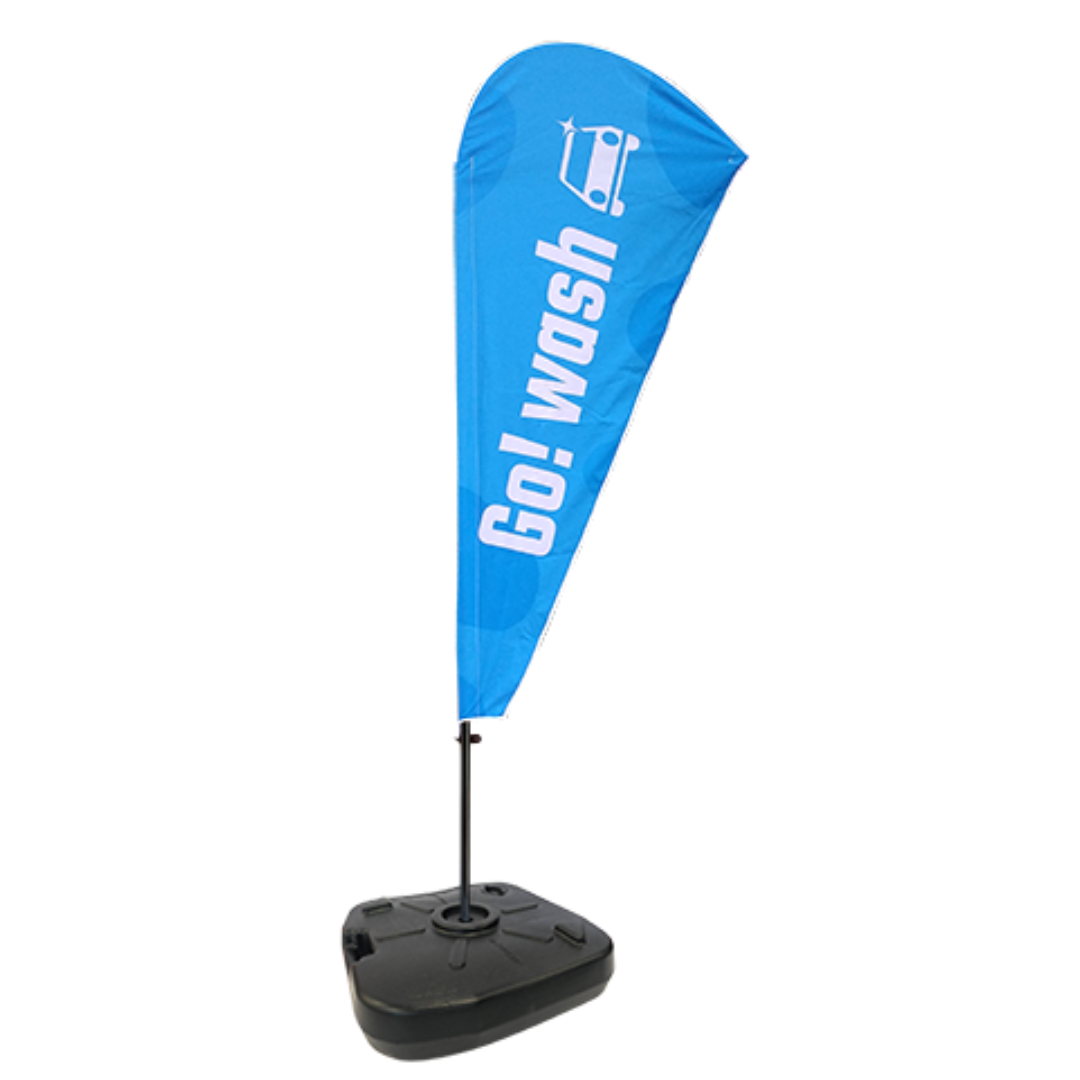 Bandera tipo pluma Talla S