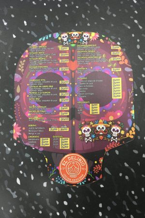 Cartas de Menú 28x36